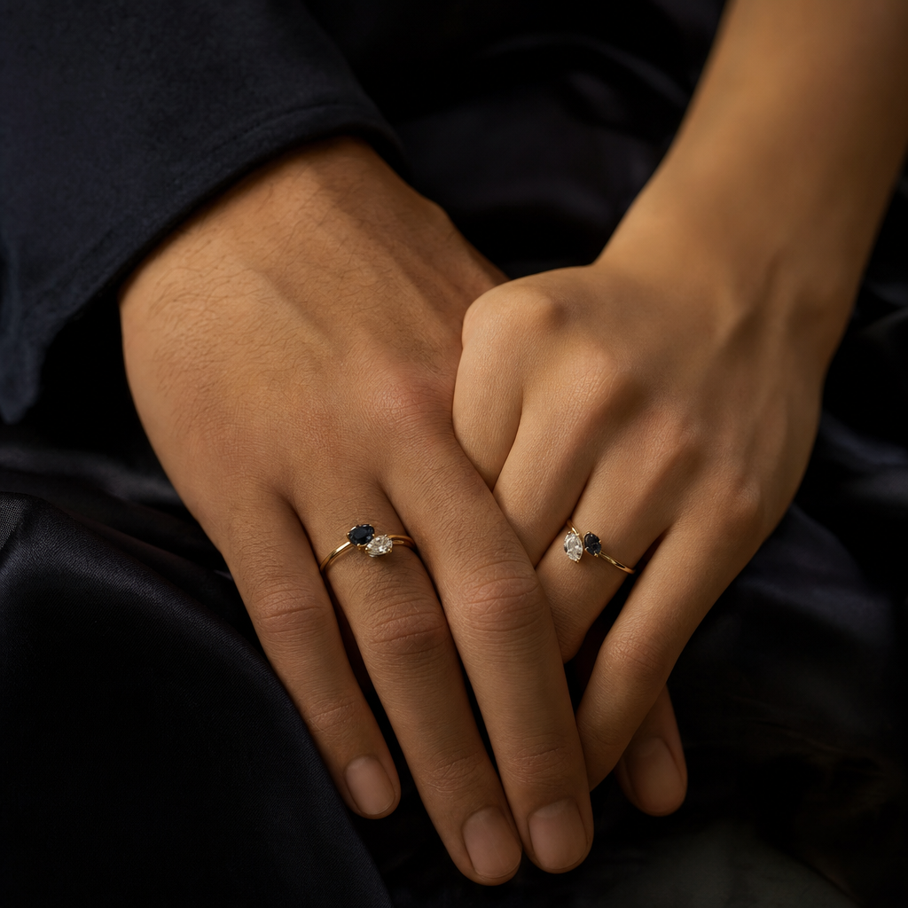 couple hands