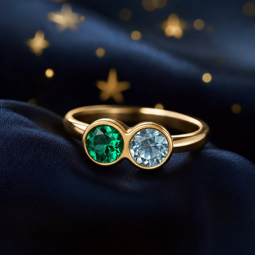 Modern twin ring